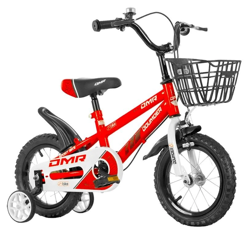 Popular Kids Cycle Auxiliary Wheel Design Four Wheels Children Bicycle for Girls and Boys Kids Ridding Bike