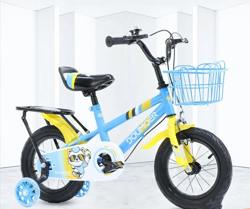 Robot Cat Design Children's Bicycle Exercise Balance Coordination Mountain Bike Kids' Children Bikes for Boys Girls and Boys