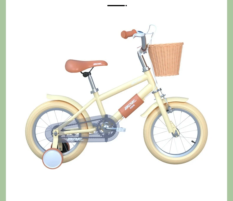 Exercise Balance Coordination kids bike high ten carbon steel 3-7 years old four wheels kids bicycle