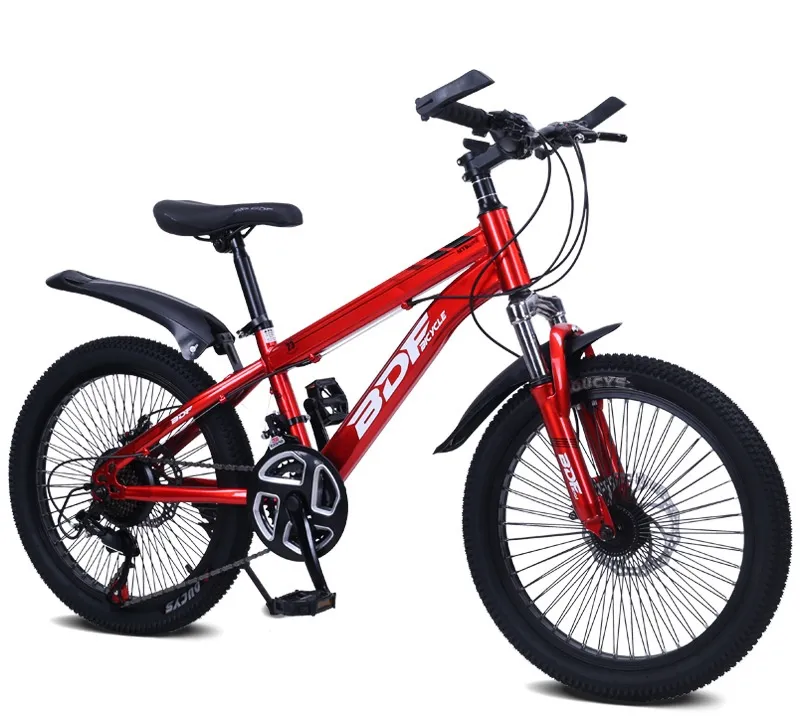 Two wheels kids mountain bike Training Wheel Aluminum Alloy Fork Ordinary Pedal Brake Line System kids ride bike