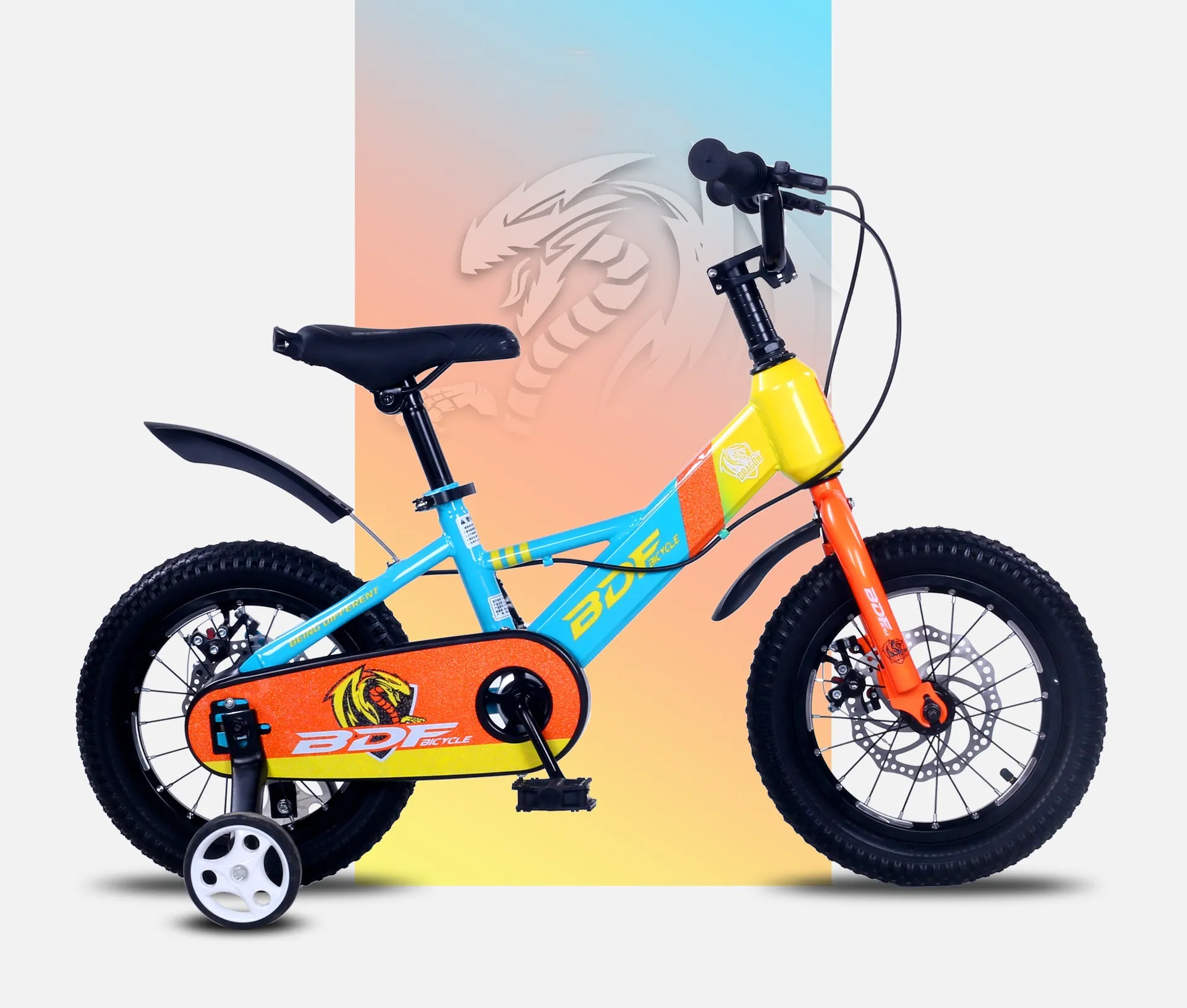 New Design Cute kids bike 14/16/18 inch Kids Bicycle For 8 Years Old Children with training wheels