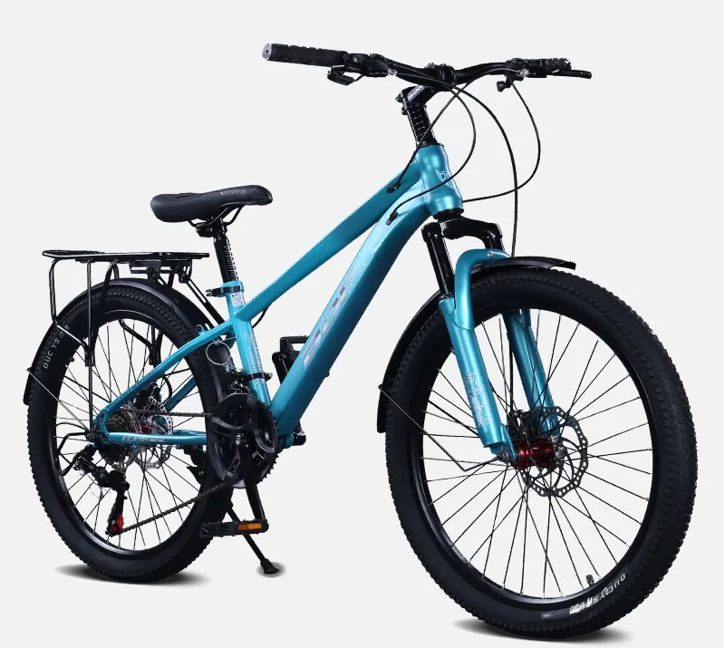 Sports kids bike Single support children's mountain bike 20/22/24/26 inch child bicycle with back seat