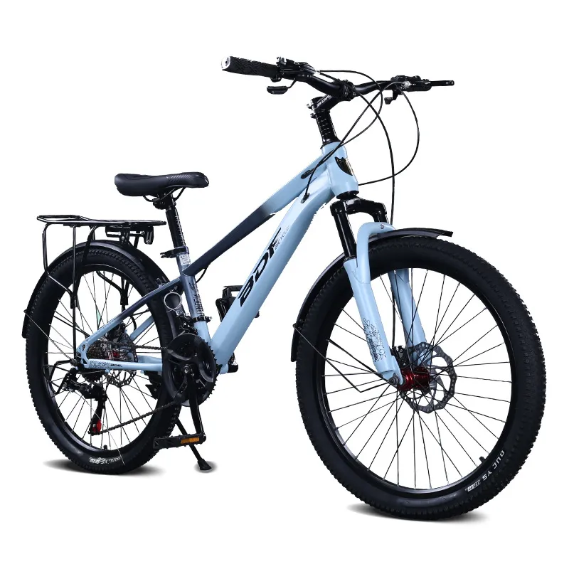 Sports kids bike Single support children's mountain bike 20/22/24/26 inch child bicycle with back seat