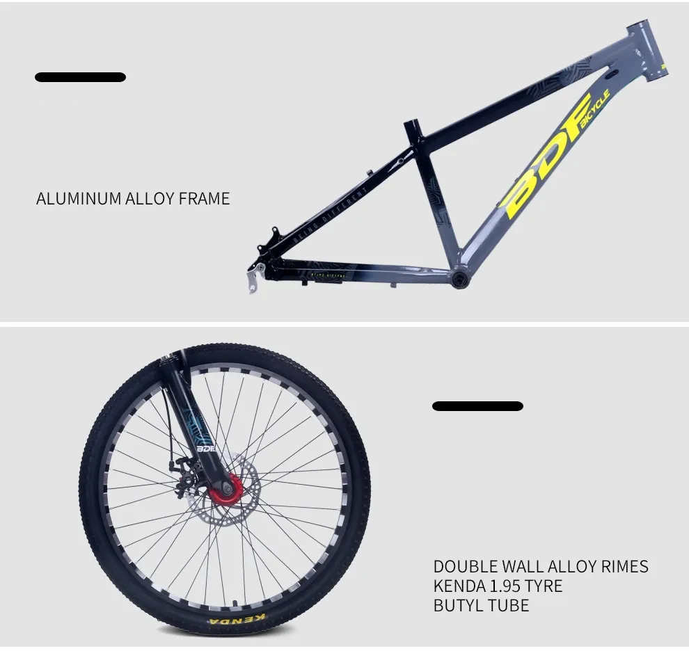 new product Mountain Bike For Kids 20/22/24/26 inch carbon steel frame cycle Kids Training Bike