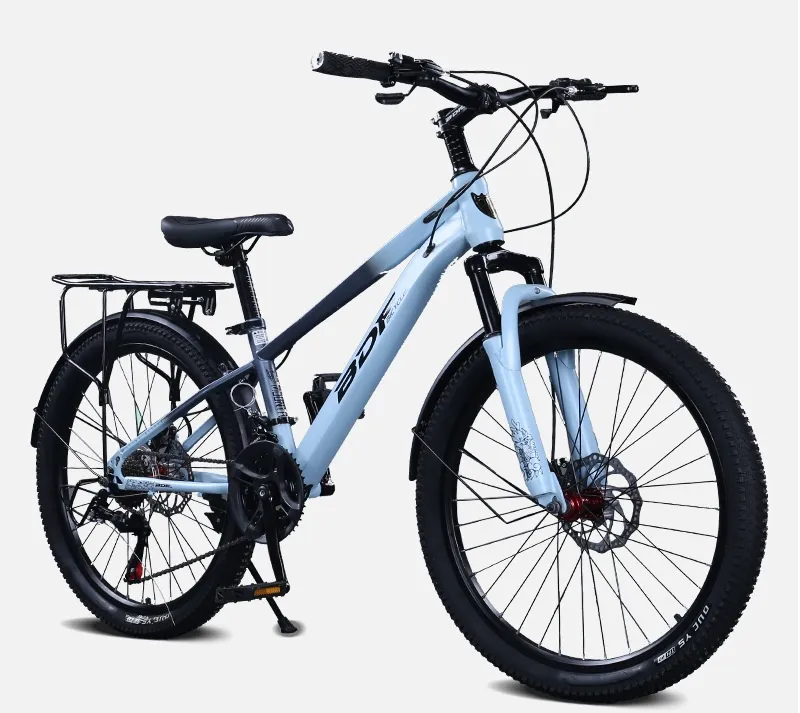 Sports kids bike Single support children's mountain bike 20/22/24/26 inch child bicycle with back seat