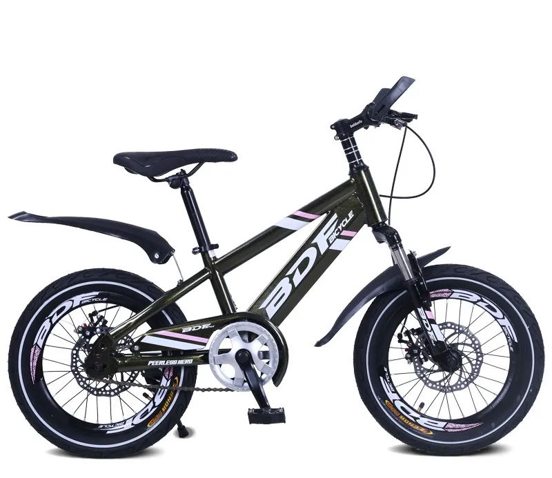 Kids Bike Children's Pedal Single Support Mountain Bike 16/18/20/22/24 Inches Gift for Children Kids Bike
