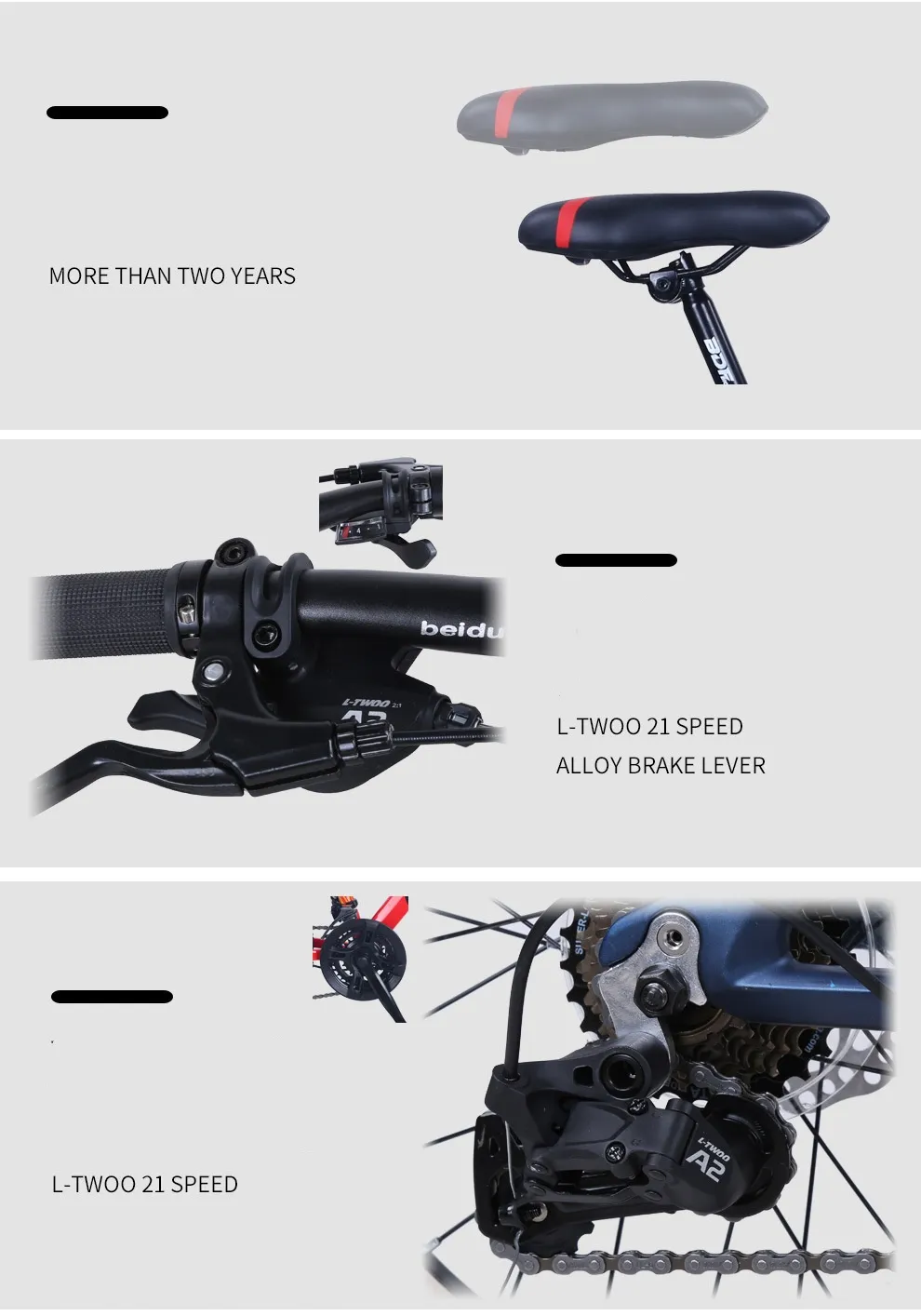 new product Mountain Bike For Kids 20/22/24/26 inch carbon steel frame cycle Kids Training Bike