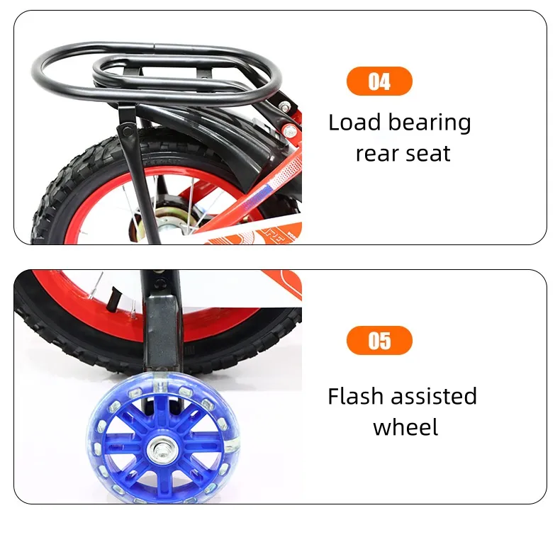 Kids Bicycle New Model 12 14 16 Kids Racing Bikes Mtb Mountain Kids Bike Outdoor Sport Bike