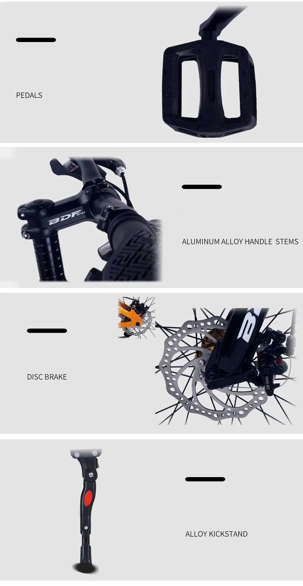 new product Mountain Bike For Kids 20/22/24/26 inch carbon steel frame cycle Kids Training Bike