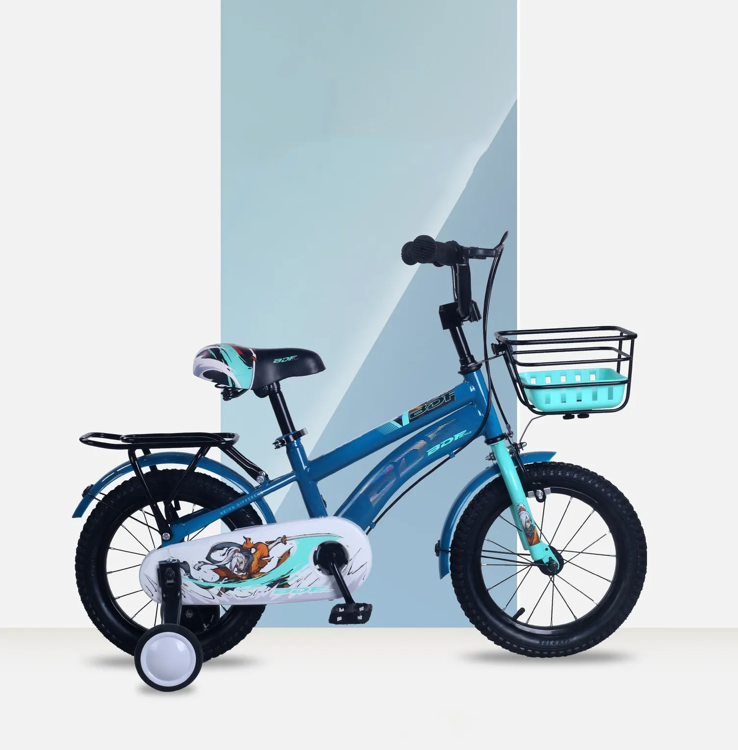 New Children's bike Multi-functional Bicycle Rear Seat Frame happy birthday gift for girls and boys kids bike toy