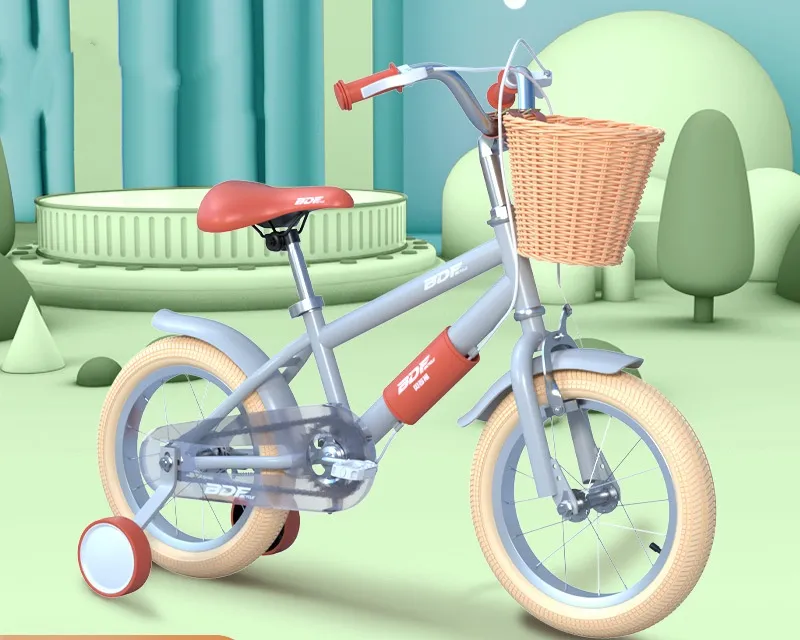 Exercise Balance Coordination kids bike high ten carbon steel 3-7 years old four wheels kids bicycle