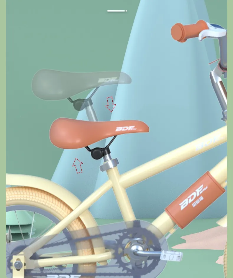 Exercise Balance Coordination kids bike high ten carbon steel 3-7 years old four wheels kids bicycle