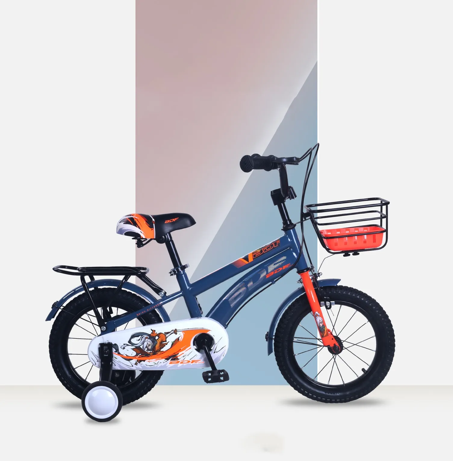 New Children's bike Multi-functional Bicycle Rear Seat Frame happy birthday gift for girls and boys kids bike toy