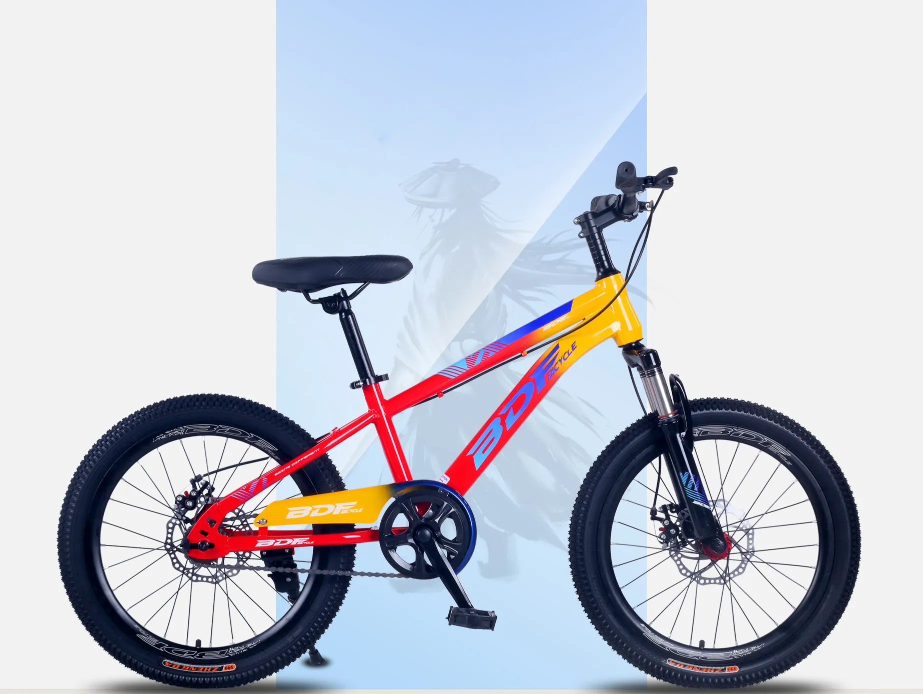 Sport kids bike cool mountain bike 18 "20" 22 frame high carbon steel children gifts steel mountain bike