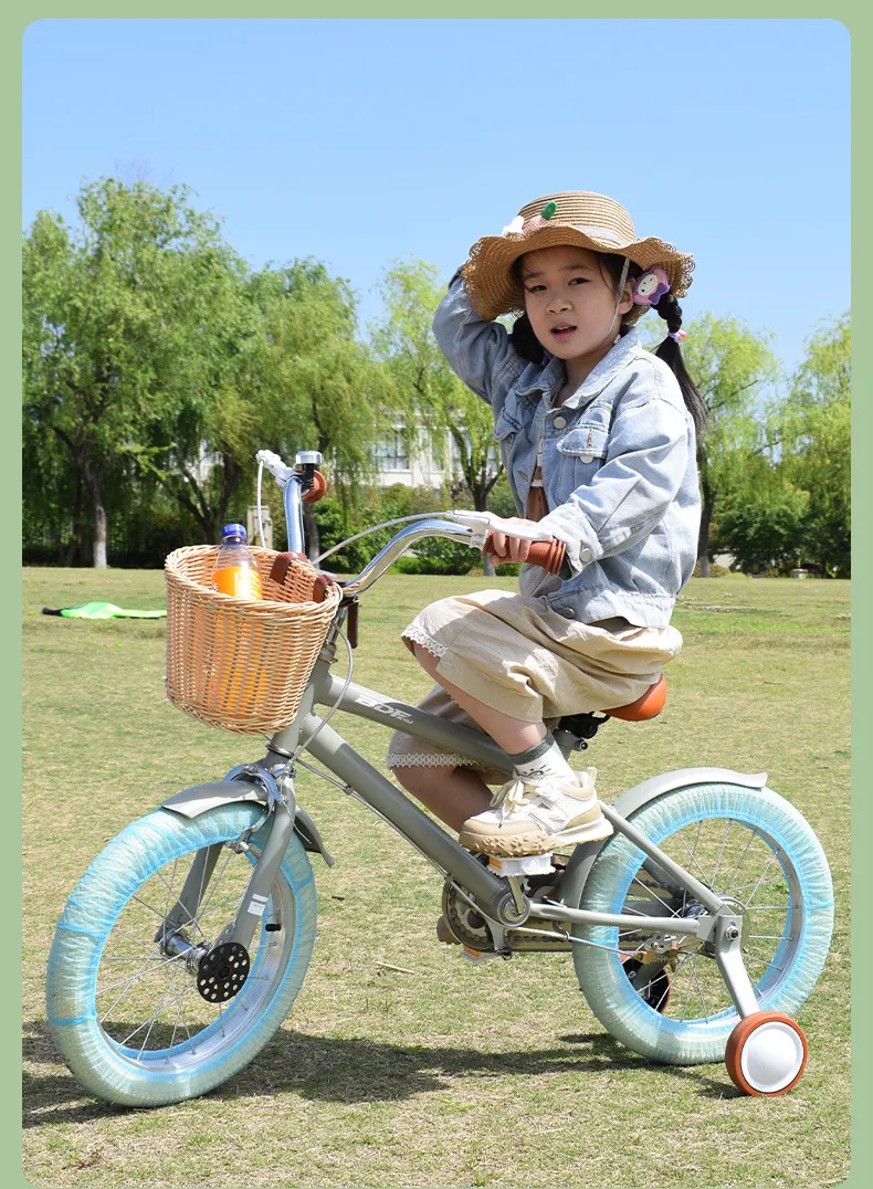 Exercise Balance Coordination kids bike high ten carbon steel 3-7 years old four wheels kids bicycle