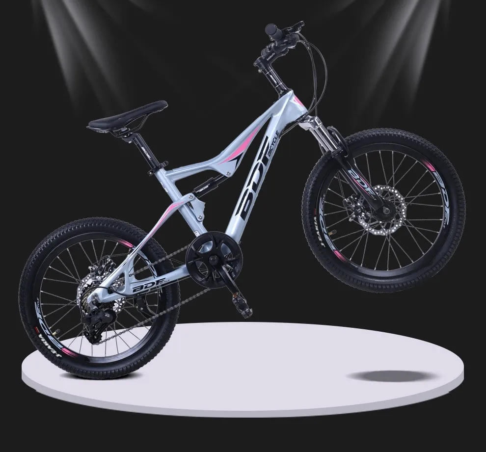 Newly Designed Kids Bike Magnesium Alloy Shock Absorber 7-speed Children's Bicycle 20/22 Inch Children MTB Bike