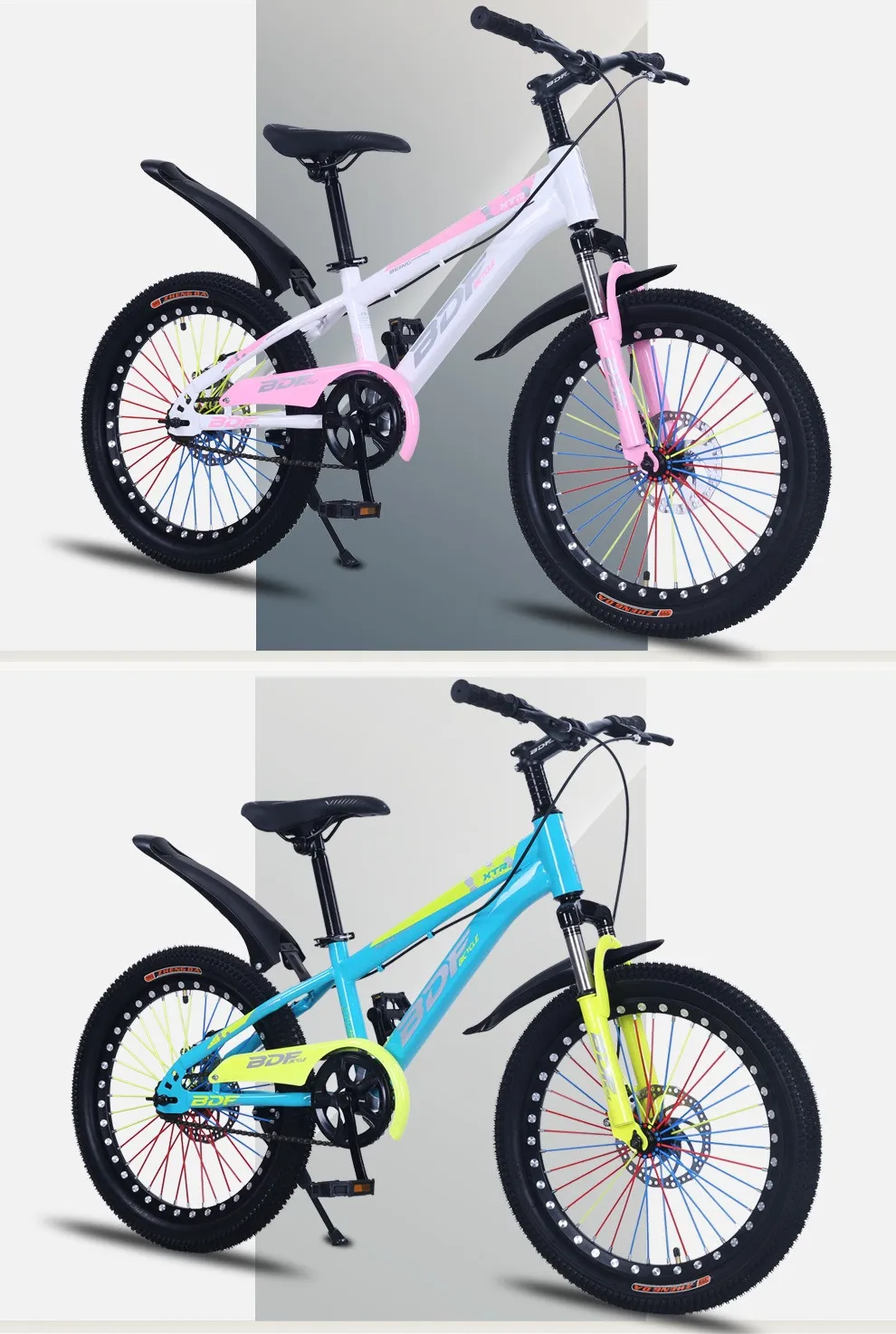 unique kids bike Manufactured in China Bright Color cool Children's mountain bikes