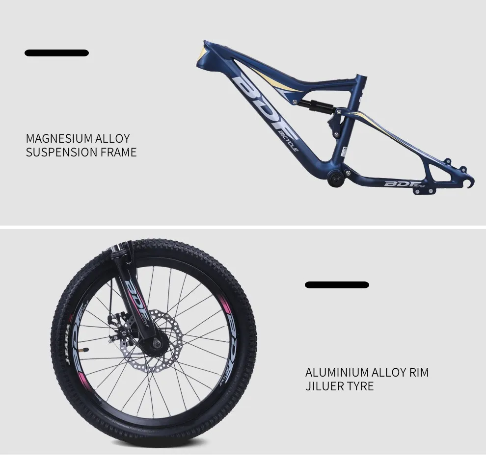 Newly Designed Kids Bike Magnesium Alloy Shock Absorber 7-speed Children's Bicycle 20/22 Inch Children MTB Bike