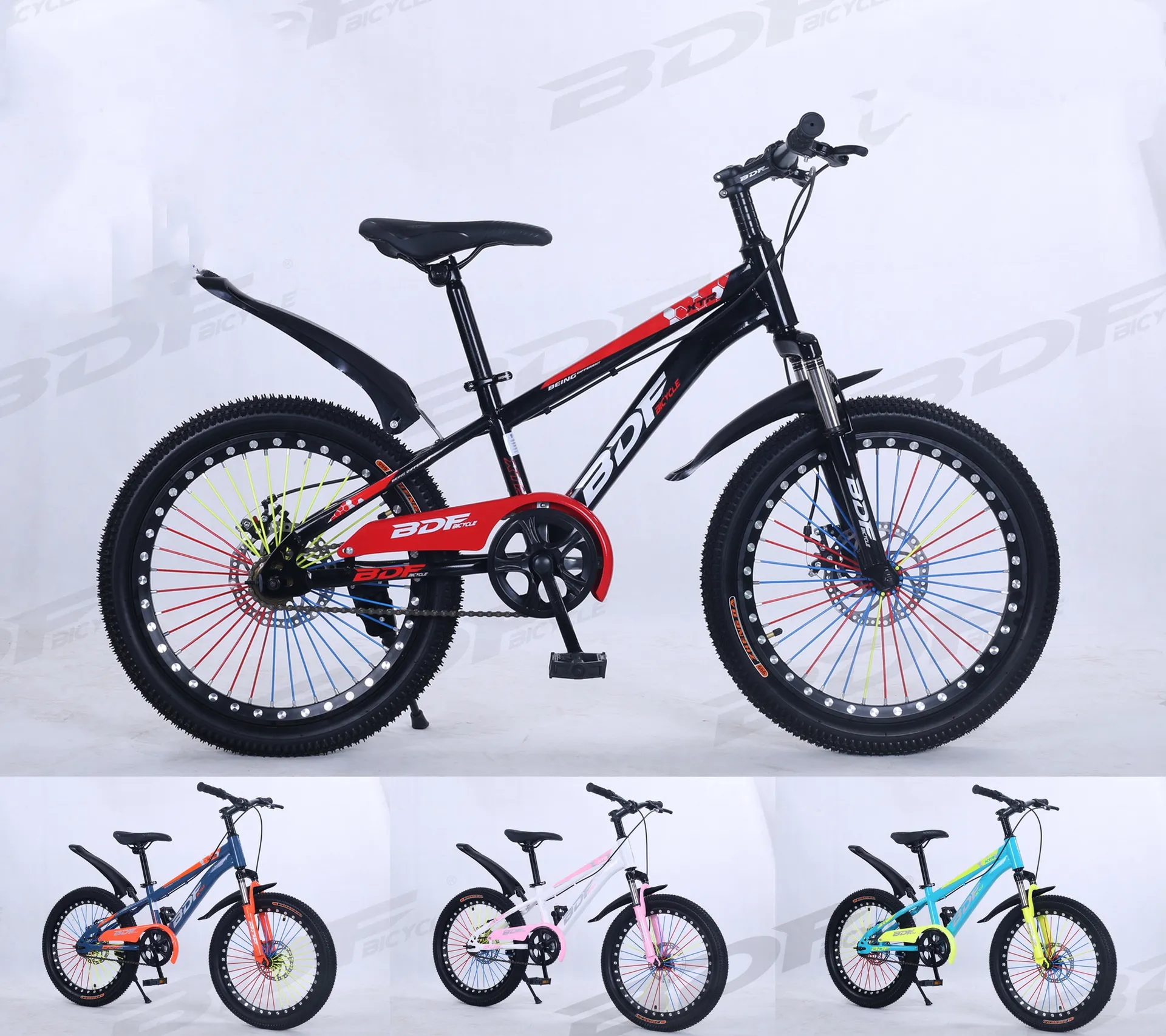 wholesale kids bike for 9-12 age kids Child Sport Mountain Bicycle With Shock Absorber