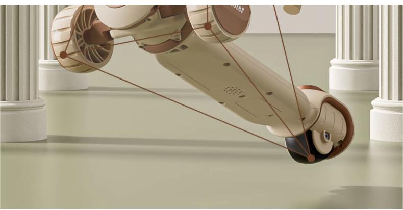 hudora scooter вялікі кола rx 205