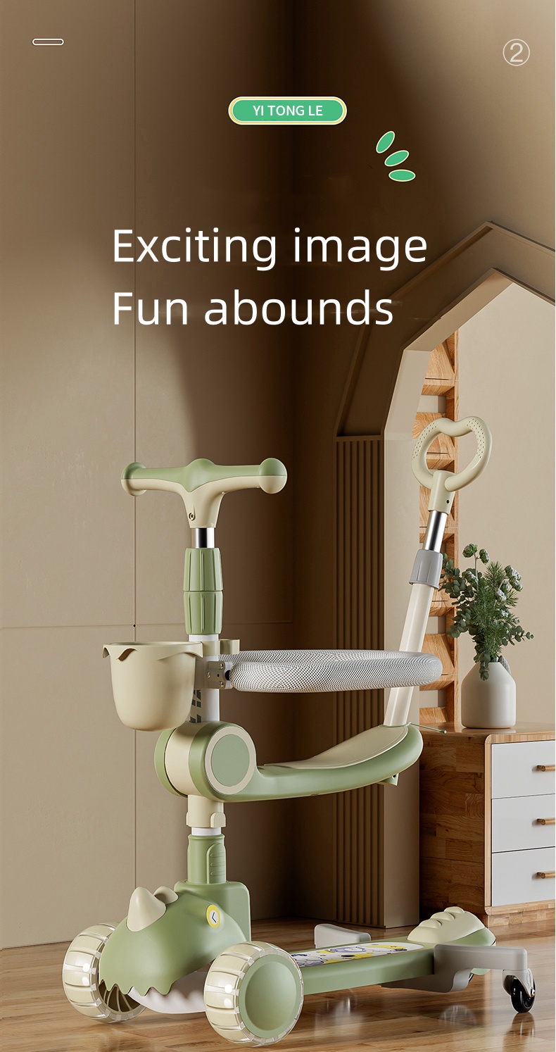 Refreshing Drinks for Kids Riding Scooters Fun and Adventure in Every Sip