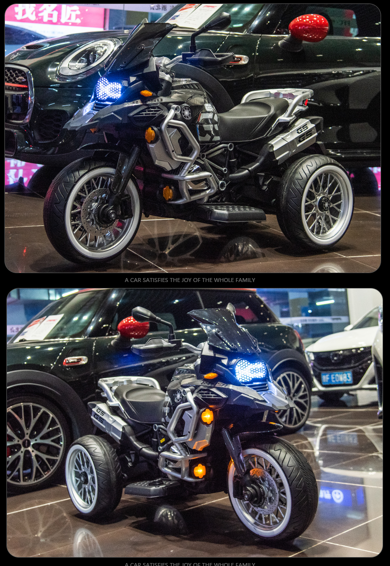 3 wheel recreational scooter