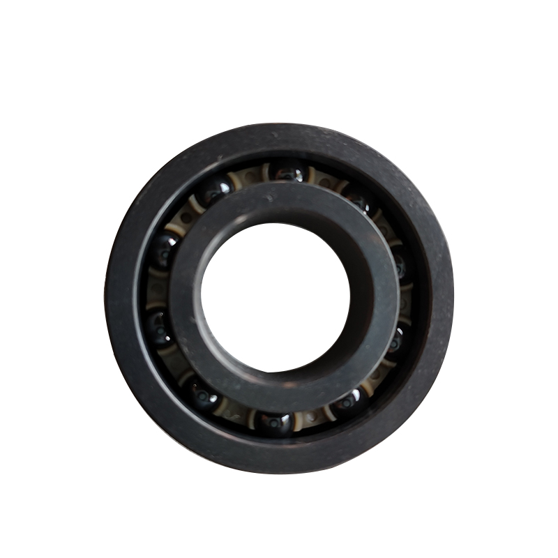 10 ball Si3N4 ceramic deep groove ball bearing with PEEK Cage