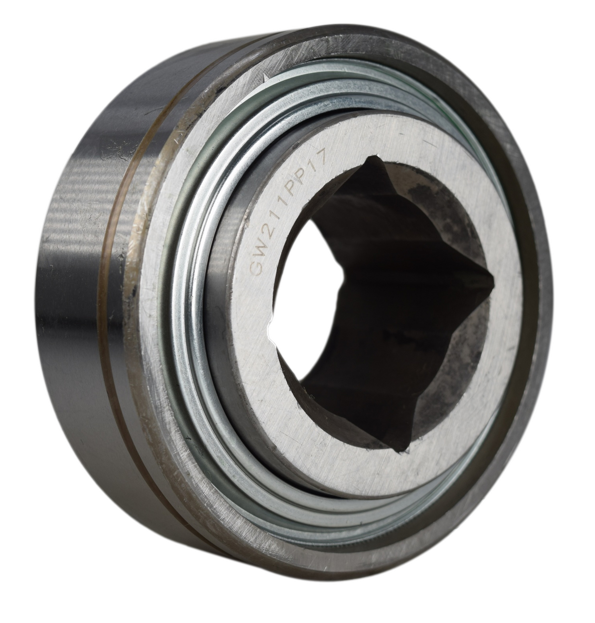 GW211PP17 Square Bore Disc Harrow Bearings
