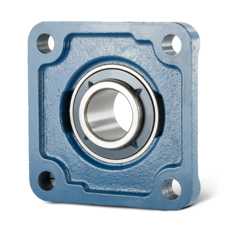 UCF208 Cast Iron Square Bearing Flange Housing Unit for Heavy Duty Applications