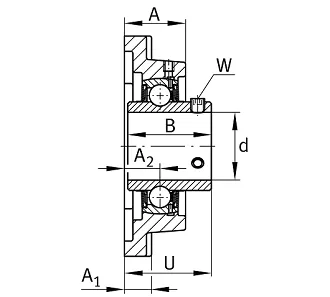 Exporter of high-quality deep groove roller bearings for industrial applications worldwide.