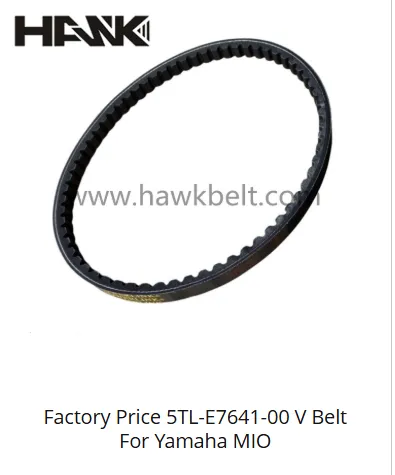 V Belt Motorcycle Performance