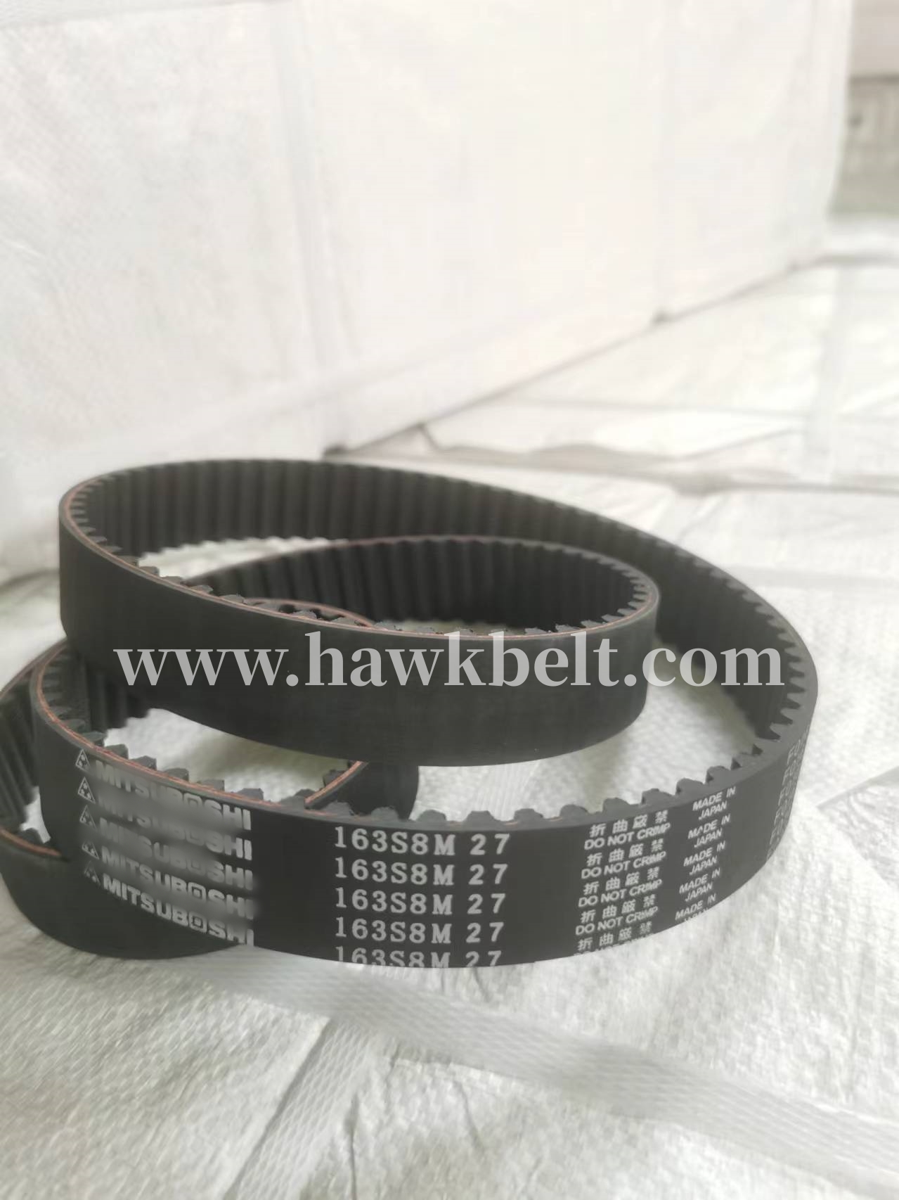 raw edge v belt