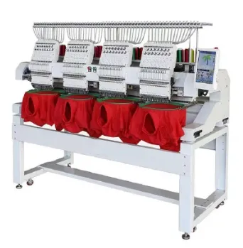 4 Head Embroidery Machine: The Efficiency Boosting Engine of Embroidery Industry