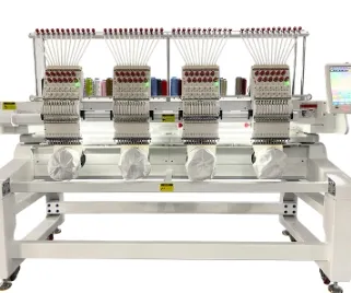Embroidered Machine 4 Head: A Quartet of Embroidery Efficiency