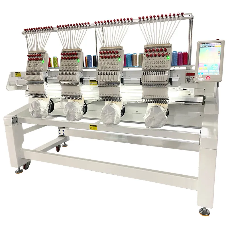 Versatile Embroidery Solutions with a 4 Head Embroidery Machine