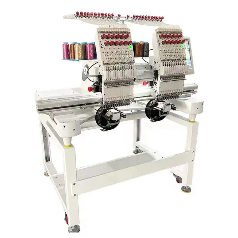 cheap 12 needle embroidery machine