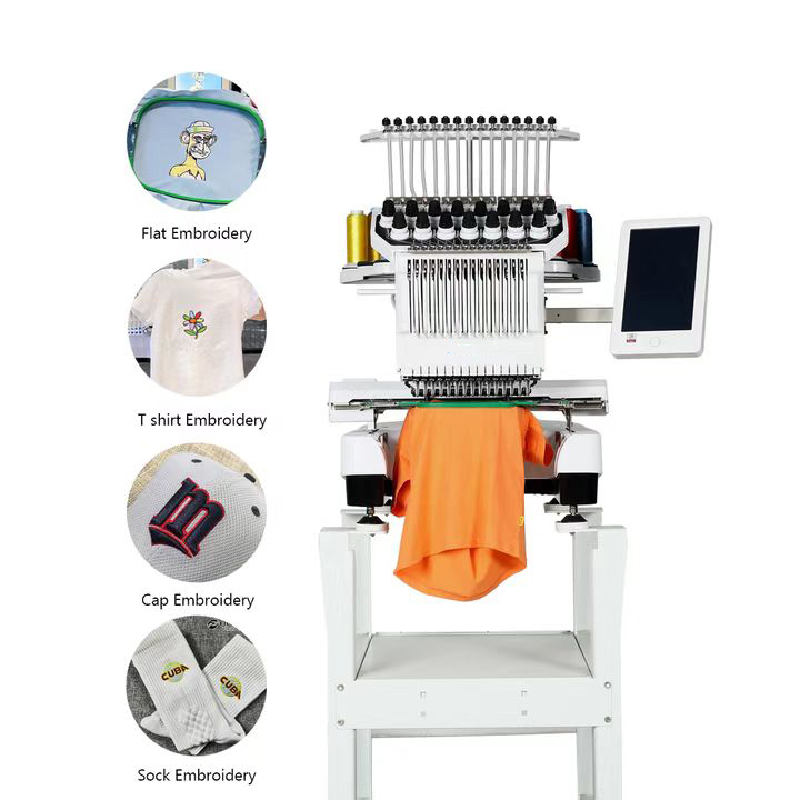Cost of 12-Head Embroidery Machines from Various Manufacturers and Suppliers