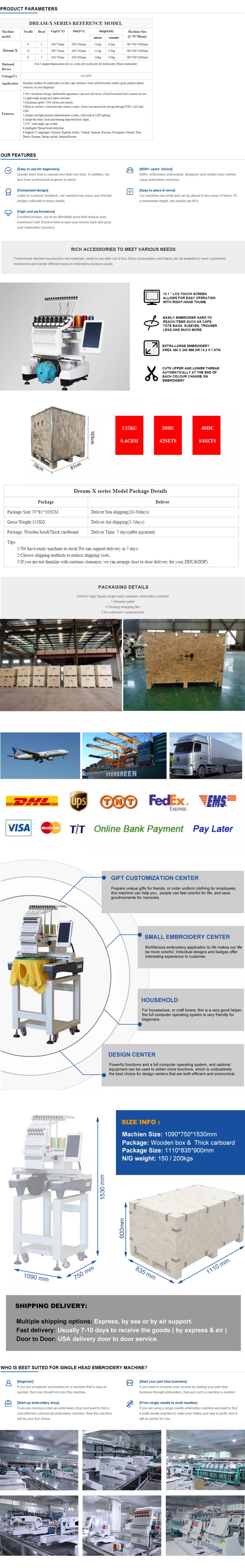 Top Manufacturers Offering Commercial Embroidery Machines for Sale at Competitive Prices