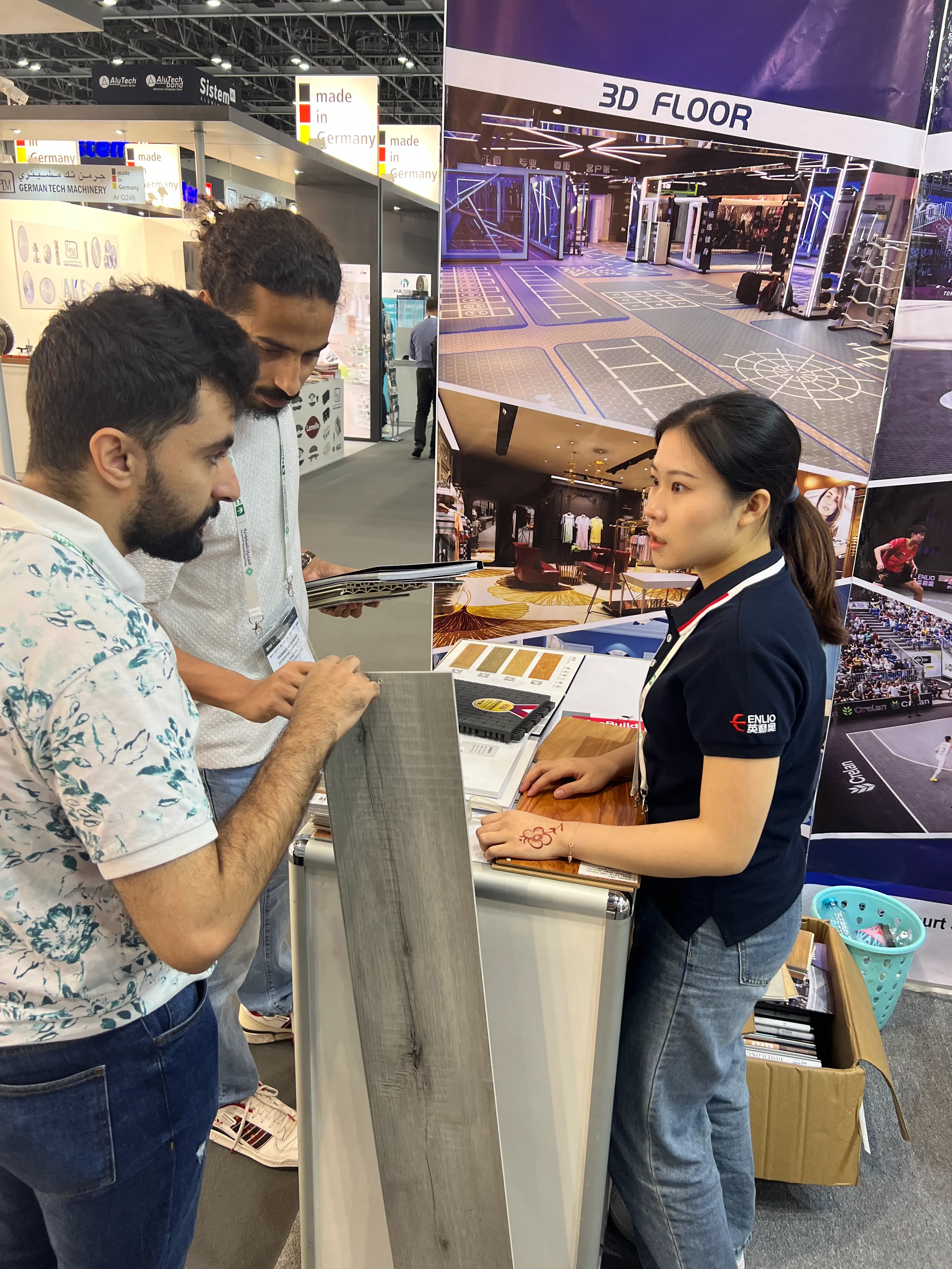 enlio linoleum retro flooring