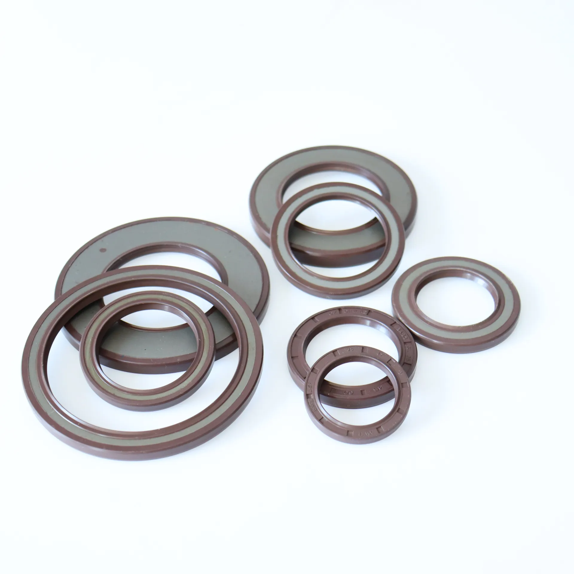 44.45×63.5×8 TCV oil seal FKM/NBR rubber oil seal for hydraulic pump