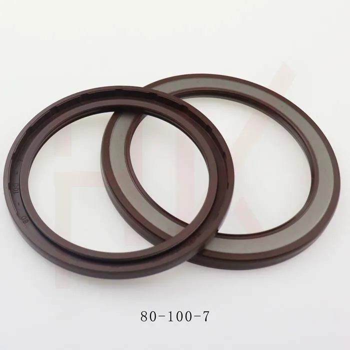 80×100×7 FKM TCV pressure resistant oil seal