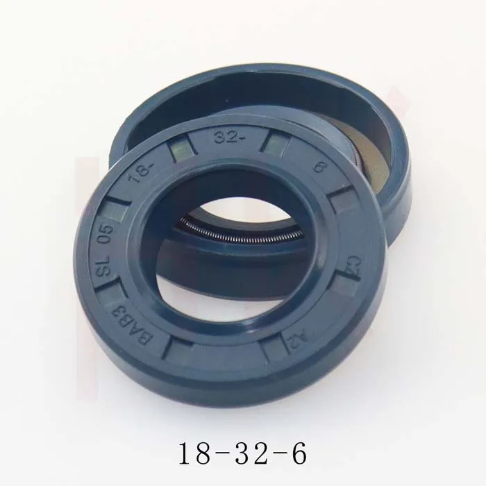 18×32×6 High Pressure Double Lips Spring NBR TCV oil seal
