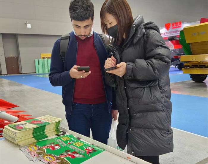 mini reaper binder machine