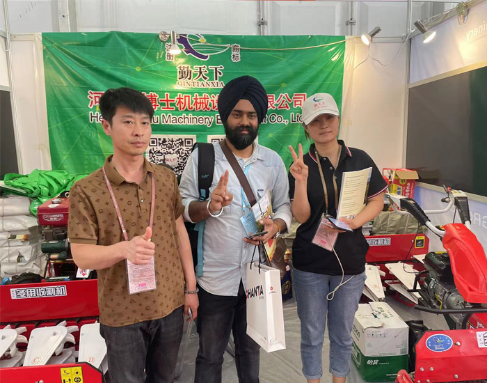 power tiller mounted reaper