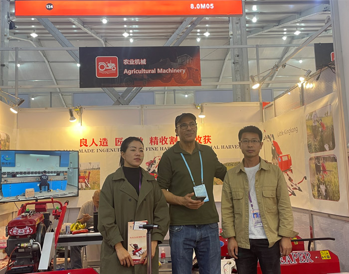 Compact Paddy Harvesting Machine for Efficient Rice Farming Solutions