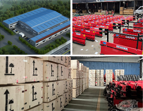 mini tractor mounted reaper