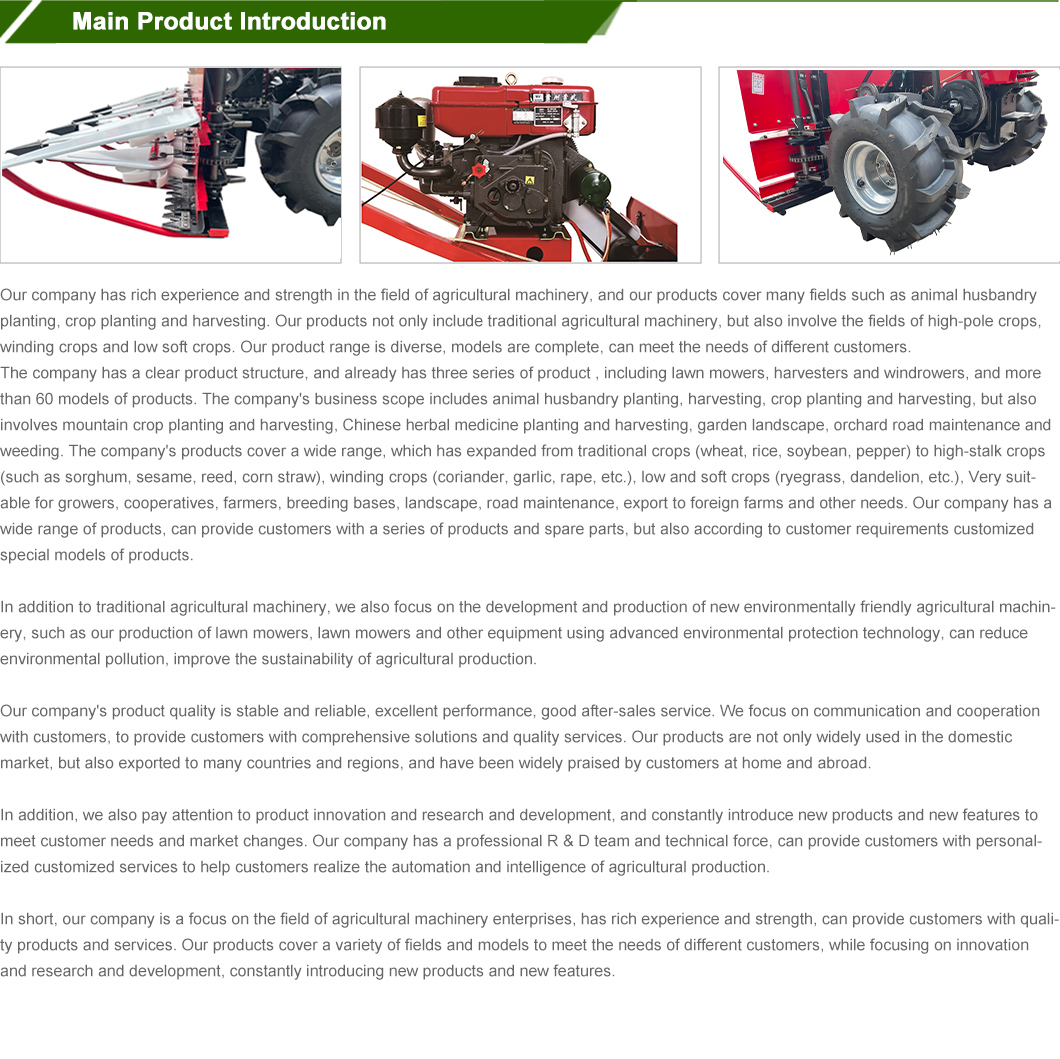 wheat cutter binder machine