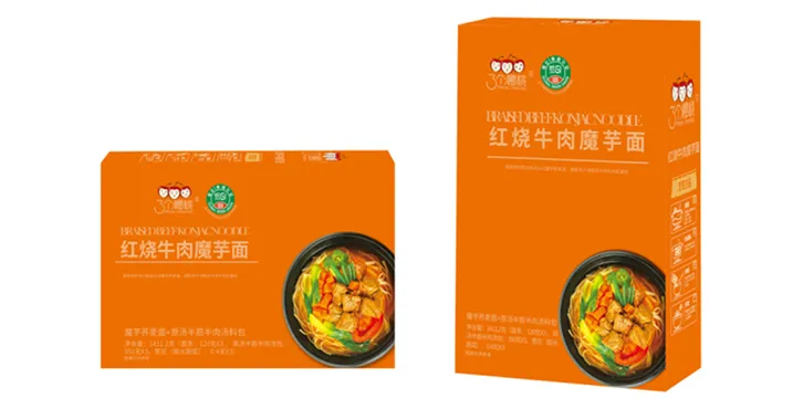 instant noodles design