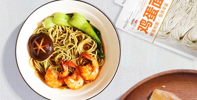 healthy wheat noodles