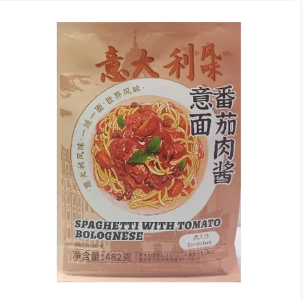 The nutritional value of Italian noodles